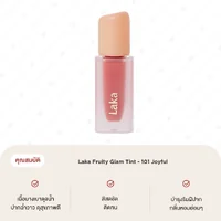 [CLEARANCE] Laka Fruity Glam Tint - 101 Joyful ลิปทินท์สายวีแกน สีคอรัลอมส้มพีช