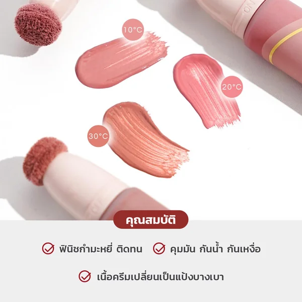 Fleen Beauty Soft Velvet Fluffy Cheek 10g บลัชออนหัวคุชชั่น เนื้อนุ่มละมุน image 2 Fleen Beauty Soft Velvet Fluffy Cheek 10g บลัชออนหัวคุชชั่น เนื้อนุ่มละมุน image 2