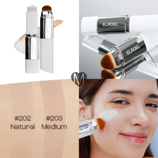 Elroel Blanc Cover Cream Stick 13g # V202 Natural image 2 Elroel Blanc Cover Cream Stick 13g # V202 Natural image 2