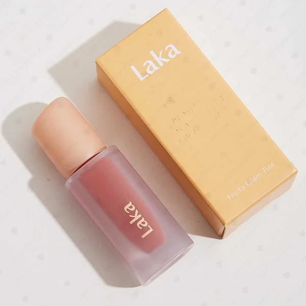 [CLEARANCE] Laka Fruity Glam Tint - 117 Zetta ลิปทินท์สายวีแกน สีส้มสดใสติ่งน้ำตาล image 6