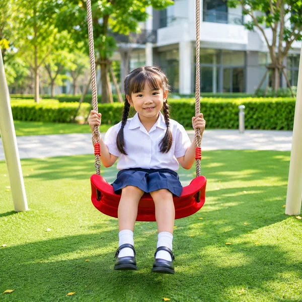 ที่นั่งชิงช้าพลาสติกสำหรับเด็ก รุ่น Smart Swing 150 พร้อมเชือกปรับระดับ image 2