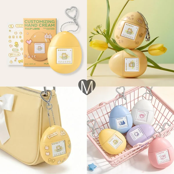 Mumchit Perfumed Keyring Hand Cream 50ml - Tulip Libre แฮนด์ครีมทามาก็อต กลิ่นทิวลิปสดชื่น หรูหรา image 2 Mumchit Perfumed Keyring Hand Cream 50ml - Tulip Libre แฮนด์ครีมทามาก็อต กลิ่นทิวลิปสดชื่น หรูหรา image 2