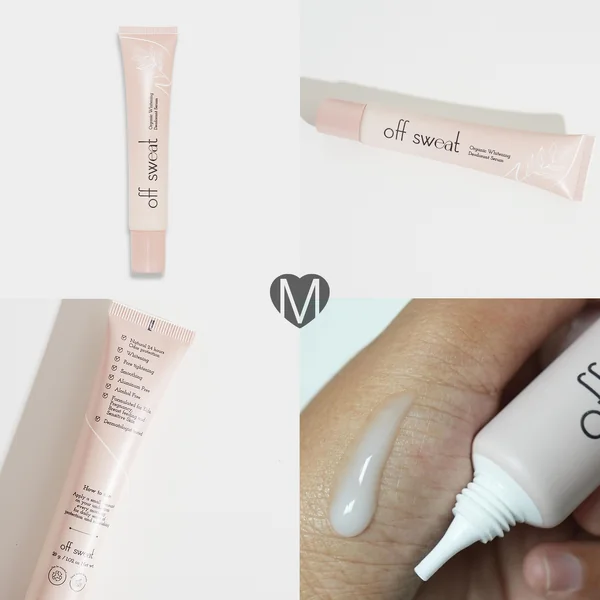 Off Sweat Organic Whitening Deodorant Serum 29g image 2 Off Sweat Organic Whitening Deodorant Serum 29g image 2