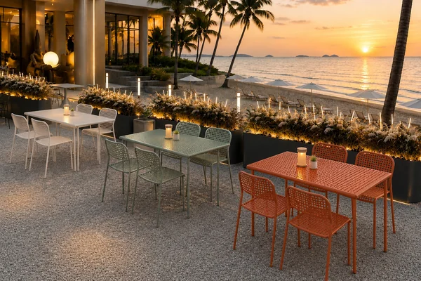 ชุดโต๊ะรับประทานอาหารกลางแจ้ง รุ่น Resort Dining Set image 3 ชุดโต๊ะรับประทานอาหารกลางแจ้ง รุ่น Resort Dining Set image 3
