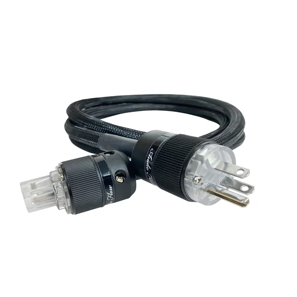 Audio Flow : AFC-14R High Performance AC Power Cord IEC-C13 Rhodium-plated image 2
