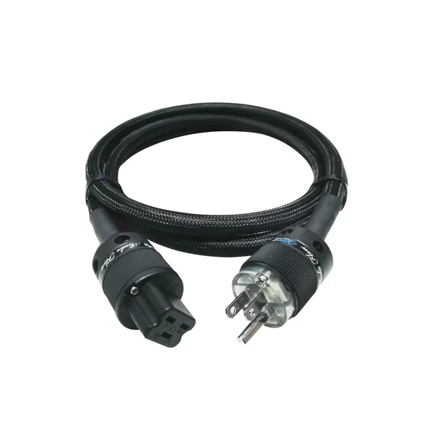 Audio flow : AFC-20R High Performance AC Power Cord (Audio Grade) IEC C-19 Rhodium-plated image 2