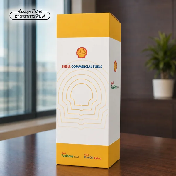 ผลงานกล่อง Shell Commercial Fuels
