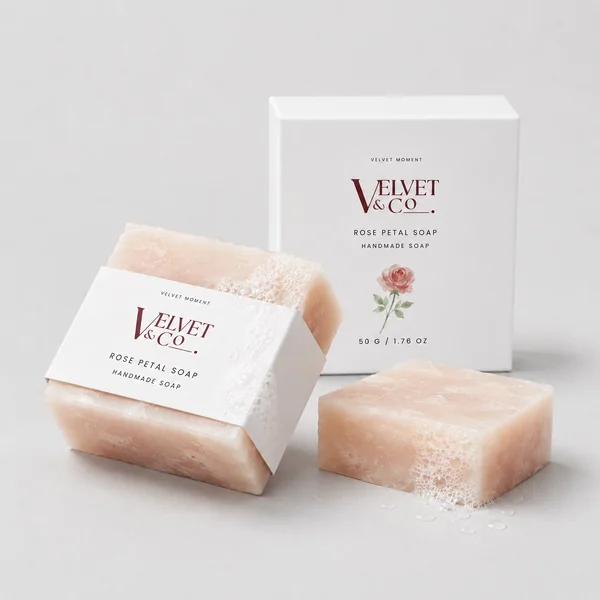 Rose Petal Artisan Soap image 2