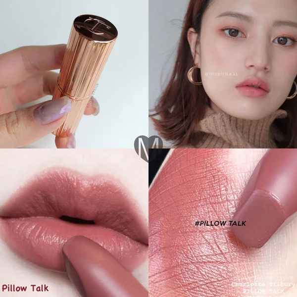Charlotte Tilbury Matte Revolution Lipstick 3.5g - Pillow Talk ลิปแมทท์สีชมพูนู้ดหวานละมุน image 4 Charlotte Tilbury Matte Revolution Lipstick 3.5g - Pillow Talk ลิปแมทท์สีชมพูนู้ดหวานละมุน image 4