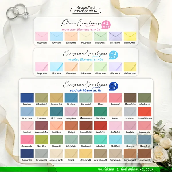 การ์ดงานแต่ง (แบบ i04) ขั้นต่ำ 50 ชุด image 21