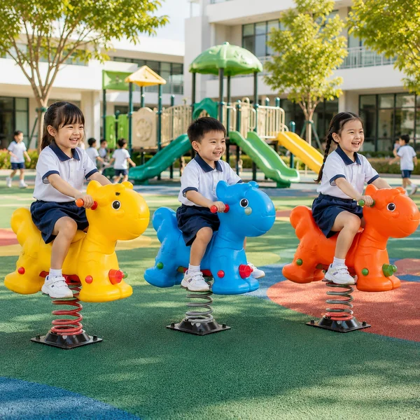 ม้าโยกสปริงเด็ก รุ่น Mini Pony Spring Rider image 1 ม้าโยกสปริงเด็ก รุ่น Mini Pony Spring Rider image 1