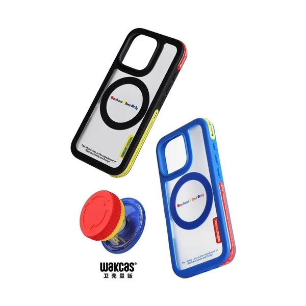 Wakcas Bauhaus Contrast Magnetic with Pop เคสสำหรับ iPhone 18 Pro Max และ iPhone 18 Pro image 2 Wakcas Bauhaus Contrast Magnetic with Pop เคสสำหรับ iPhone 18 Pro Max และ iPhone 18 Pro image 2