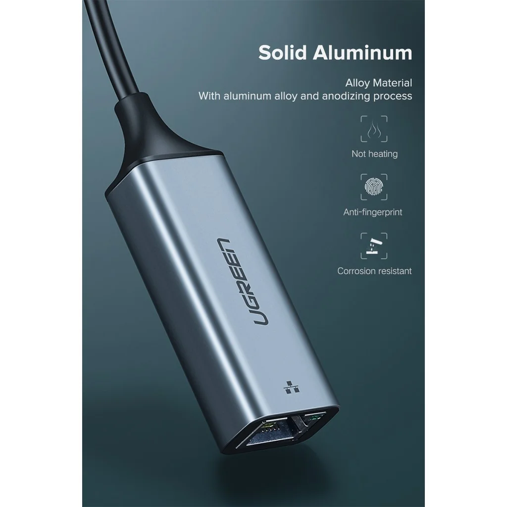 Ugreen 50737 USB-C to RJ45 Lan Adapter