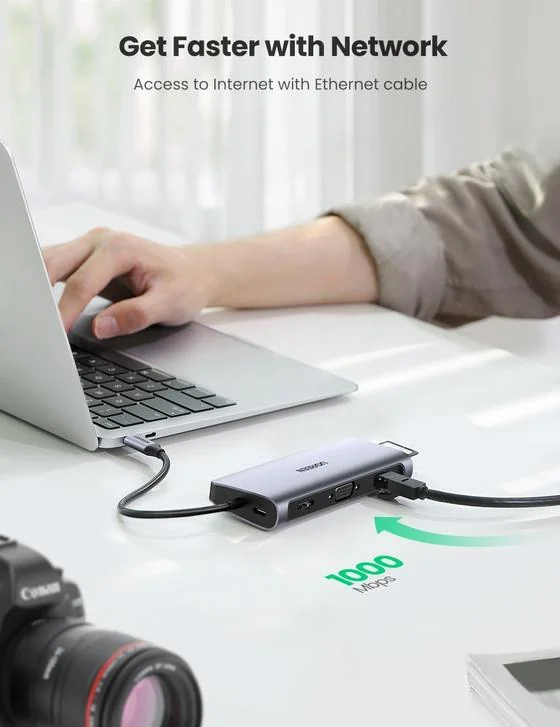 UGREEN (CM179/CM498/CM639) USB-C Hub 10 in 1