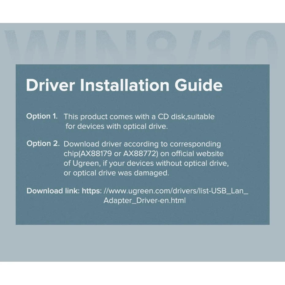 Ugreen 50737 USB-C to RJ45 Lan Adapter