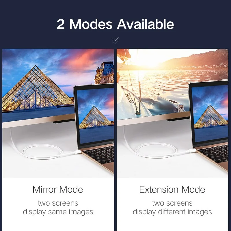 UGREEN (MM139/CM556) USB-C to DisplayPort USB 3.1 Thunderbolt 3 8K 1.5M (90309)