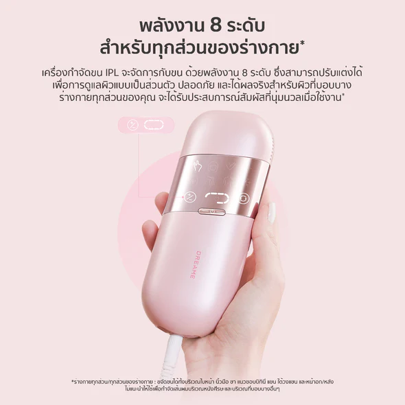 Dreame IPL Hair Removal Device Pink