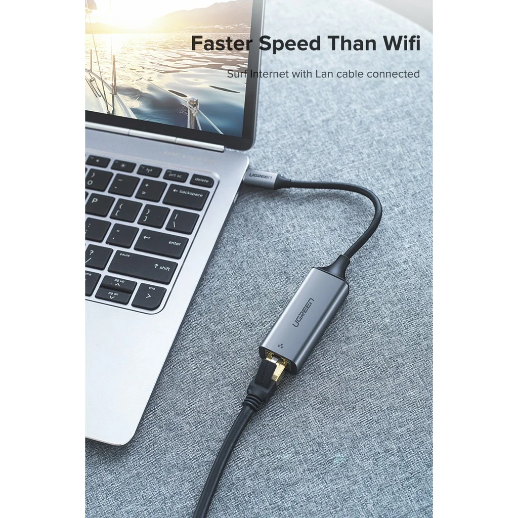 Ugreen 50737 USB-C to RJ45 Lan Adapter
